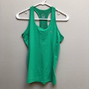 NIKE Green Dri-Fit Tank